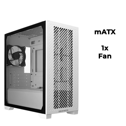 Cooler Master Elite 301 Lite (White) (mATX)