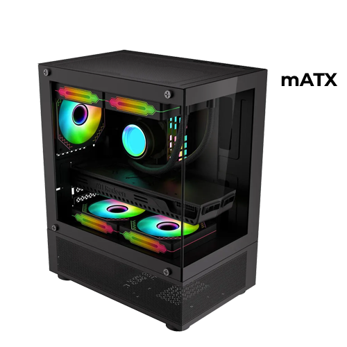 Coolman Reyna (Black) (mATX)