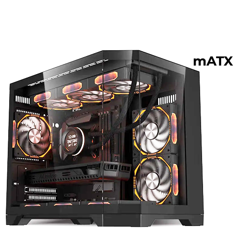 Coolman Spectra M Dual-Chamber (Black) (mATX)