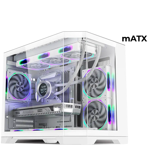 Coolman Spectra M Dual-Chamber (White) (mATX)
