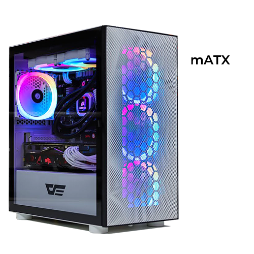 DarkFlash DLM21 (White) Mesh (mATX)