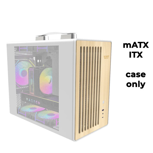 DarkFlash WD200 Portable White (mATX)