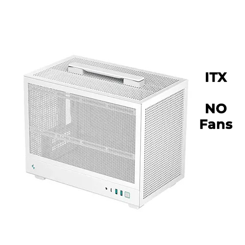DeepCool CH160 Mesh Portable mini-ITX (White)