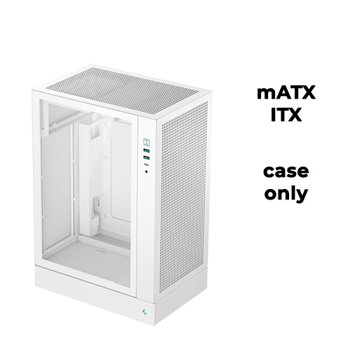 DeepCool CH170 Plus Vertical (mATX) (White)