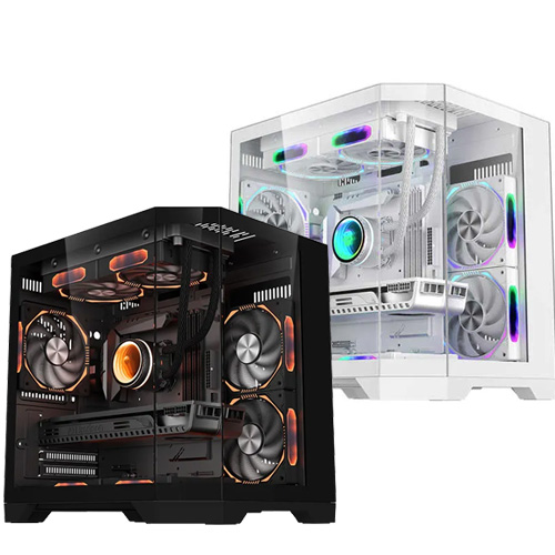 Keytech Robin Scene (Black/White) (mATX)