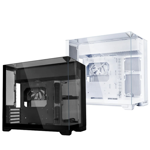 Lian Li O11 Vision-M (Black/White) Dual-Chamber (mATX)