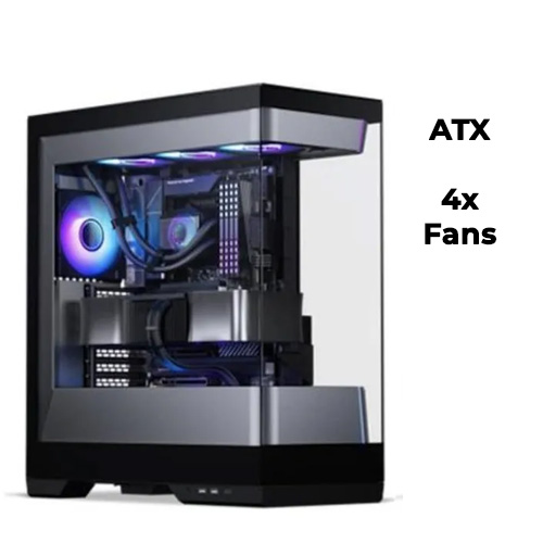 Phanteks Evolv S2 (Black) w/ 4x ARGB Fans (ATX)