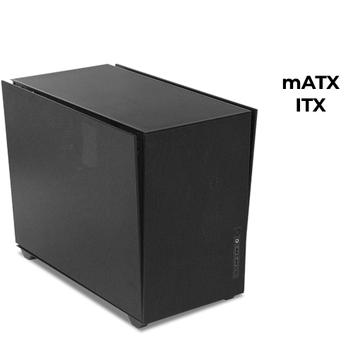 Tecware Fusion 2 SFF (Black) (mATX/ITX)