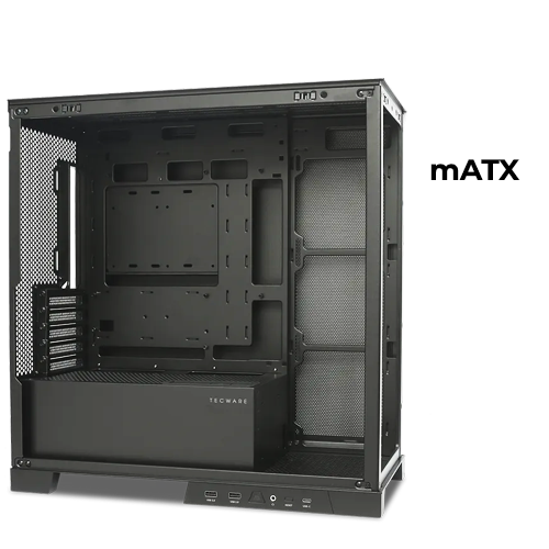 Tecware VX90M (Black) (mATX)