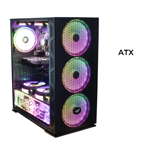 YGT Ax8 (Black) w/ 8pcs ARGB Fan