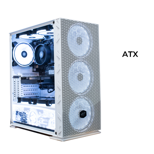 YGT Ax8 (White) w/ 8pcs ARGB Fan