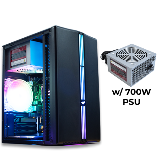 YGT M3 (Black) w/ 700W PSU (mATX)