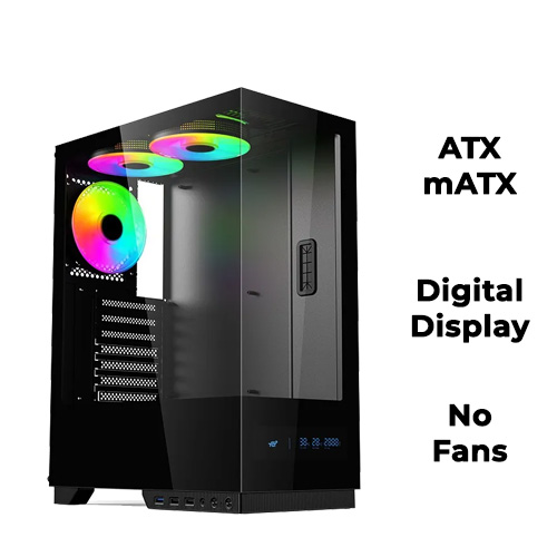 YGT V8101 Digital (Black) (ATX)