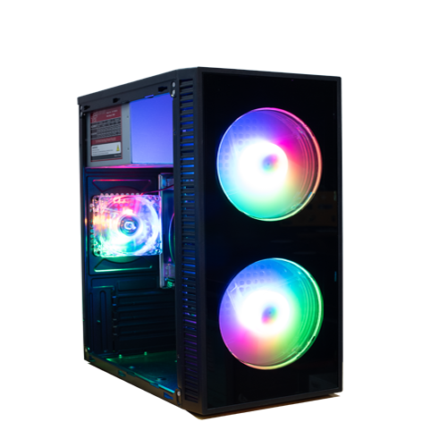 YGT Y288 Mini TG Front/Side (mATX)
