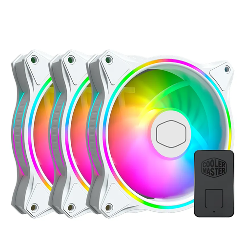 Cooler Master MF120 Halo 3in1 ARGB (White)