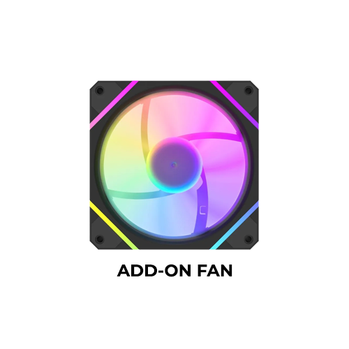 DarkFlash DM12F (Black) Add-on Fan