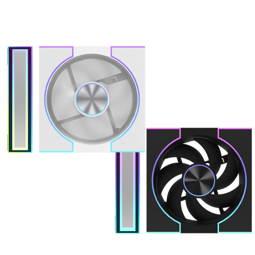 DarkFlash DM8 SE (Black/White) ARGB Fan