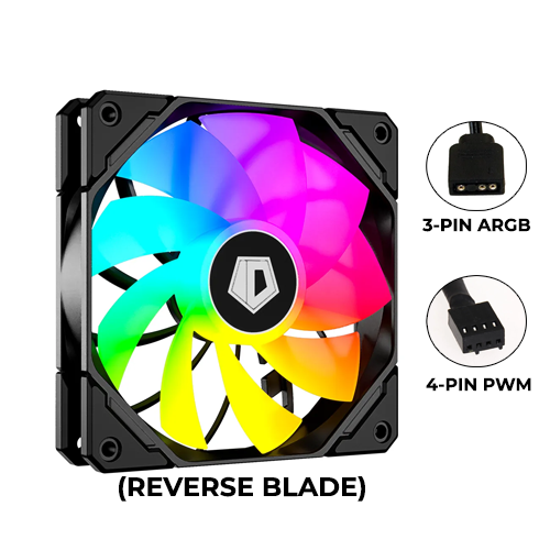 ID-Cooling TF-12025-ARGB (Reverse Blade)