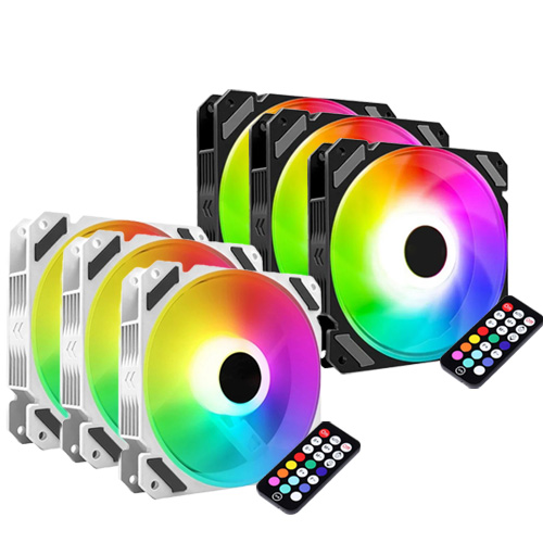 Keytech Tornado (Black/White) Fan w/ Remote