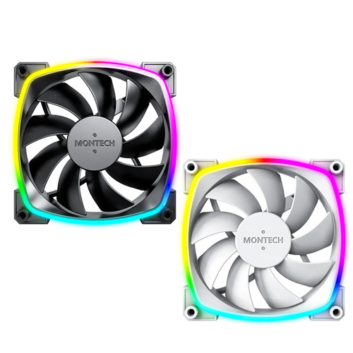 Montech AX/RX 120 (Black/White) PWM ARGB Fan