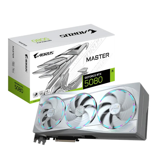 AORUS RTX 5080 MASTER ICE 16GB GDDR7