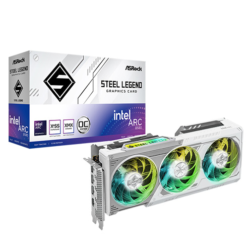 ASRock Intel Arc B580 Steel Legend 12GB OC