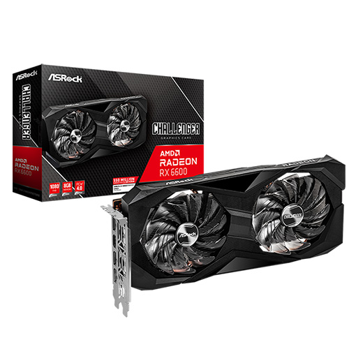 ASRock RX 6600 Challenger D 8GB GDDR6