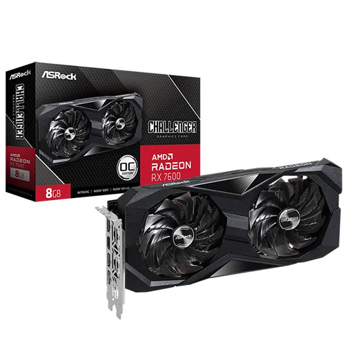 ASRock RX 7600 Challenger 8GB OC