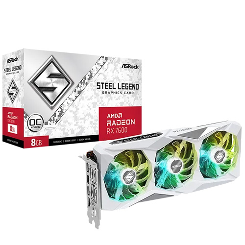 ASRock RX 7600 Steel Legend 8GB OC