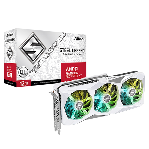 ASRock RX 7700XT Steel Legend 12GB OC