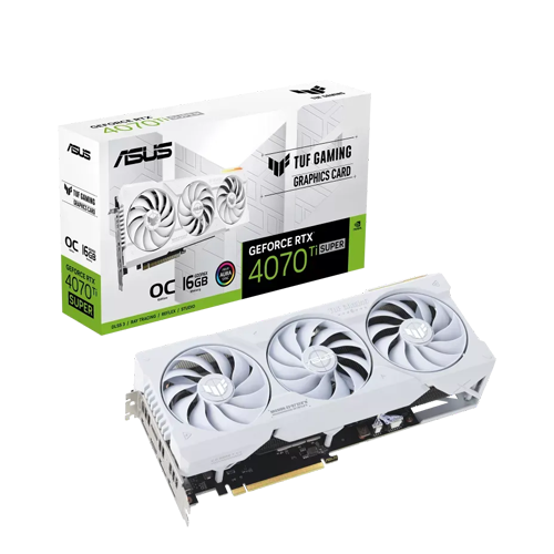 ASUS TUF GAMING RTX 4070Ti SUPER 16GB WHITE