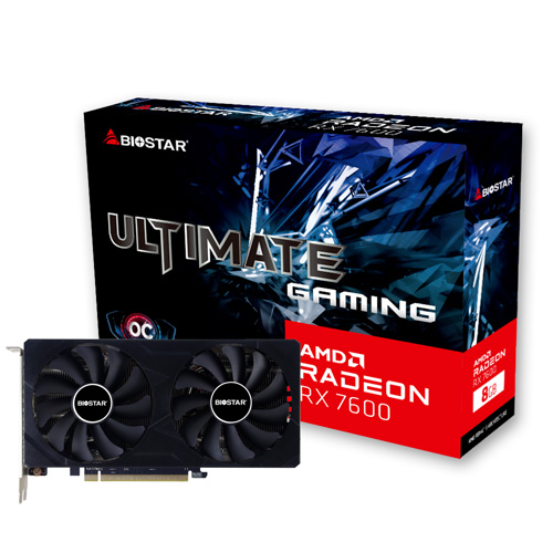BIOSTAR RX 7600 8GB OC