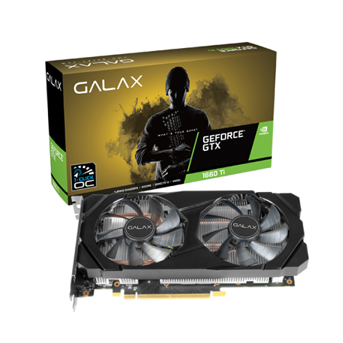 Galax GTX 1660Ti 1Click OC 6GB (Dual-Fan)