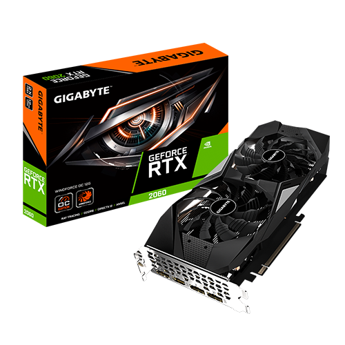 Gigabyte RTX 2060 12GB WINDFORCE OC GDDR6