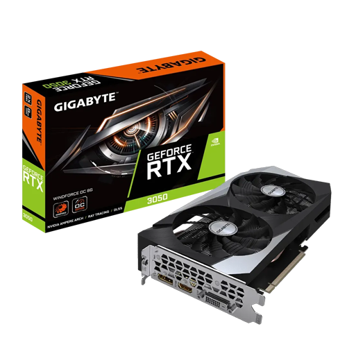Gigabyte RTX 3050 WINDFORCE OC 8GB GDDR6