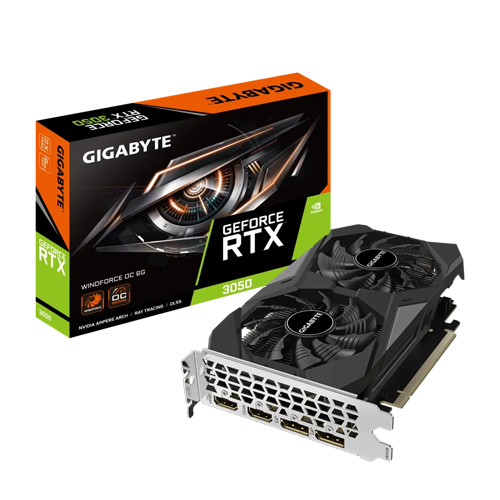 Gigabyte RTX 3050 WINDFORCE OC V2 6GB