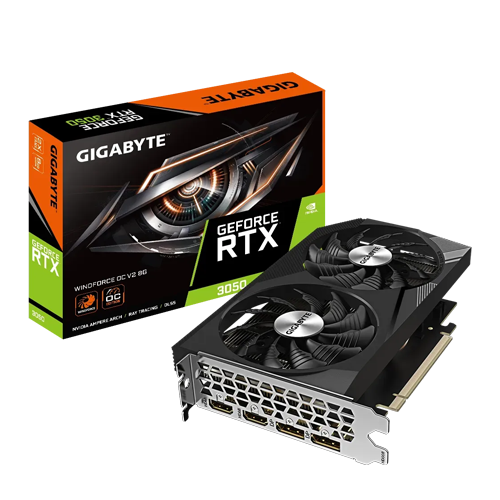 Gigabyte RTX 3050 WINDFORCE OC V2 8GB