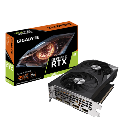 Gigabyte RTX 3060 GAMING OC 8GB GDDR6