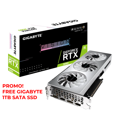 Gigabyte RTX 3060 VISION OC 12GB