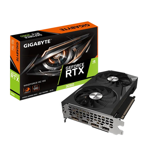 Gigabyte RTX 3060 WINDFORCE OC 12GB GDDR6
