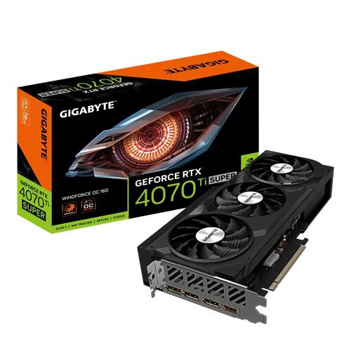Gigabyte RTX 4070Ti SUPER WINDFORCE OC 16GB
