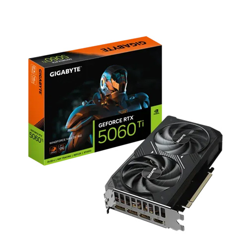 Gigabyte RTX 5060Ti 16GB WINDFORCE MAX OC