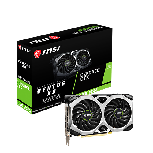 MSI GTX 1660 SUPER VENTUS XS OC 6GB