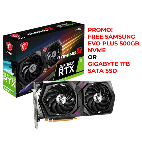 MSI RTX 3060Ti GAMING X 8GB GDDR6
