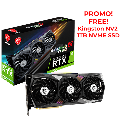 MSI RTX 3070 GAMING Z TRIO 8GB GDDR6