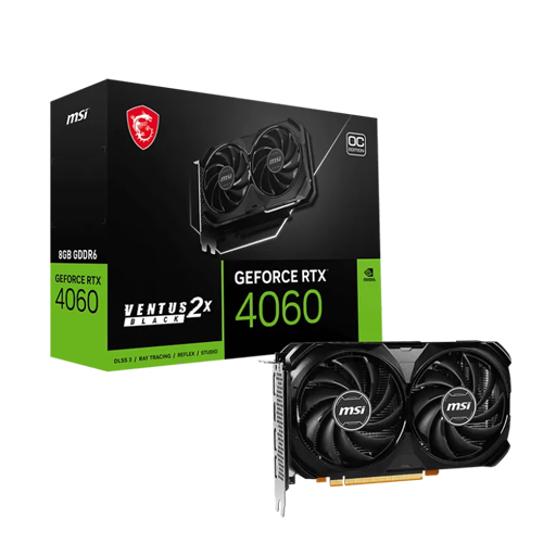 MSI RTX 4060 Ventus 2X Black 8GB OC