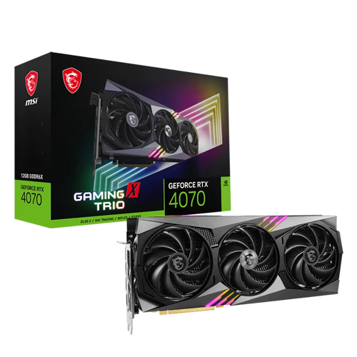 MSI RTX 4070 GAMING X TRIO 12GB GDDR6X