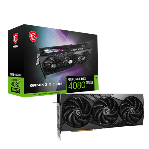 MSI RTX 4080 SUPER GAMING X SLIM 16GB