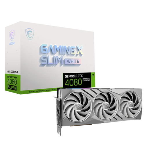 MSI RTX 4080 SUPER GAMING X SLIM White 16GB