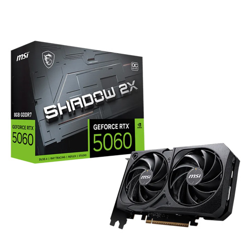MSI RTX 5060 8GB SHADOW 2X OC
